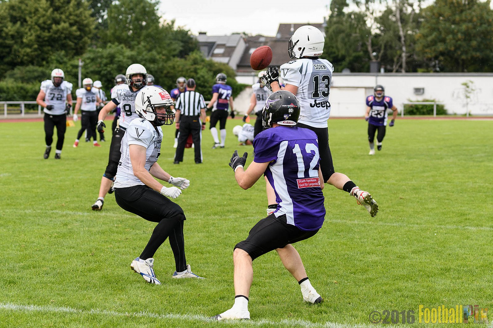 Langenfeld Longhorns vs. Aachen Vampires - 26.06.2016 RL NRW: Langenfeld Longhorns vs. Aachen Vampires (39:7)