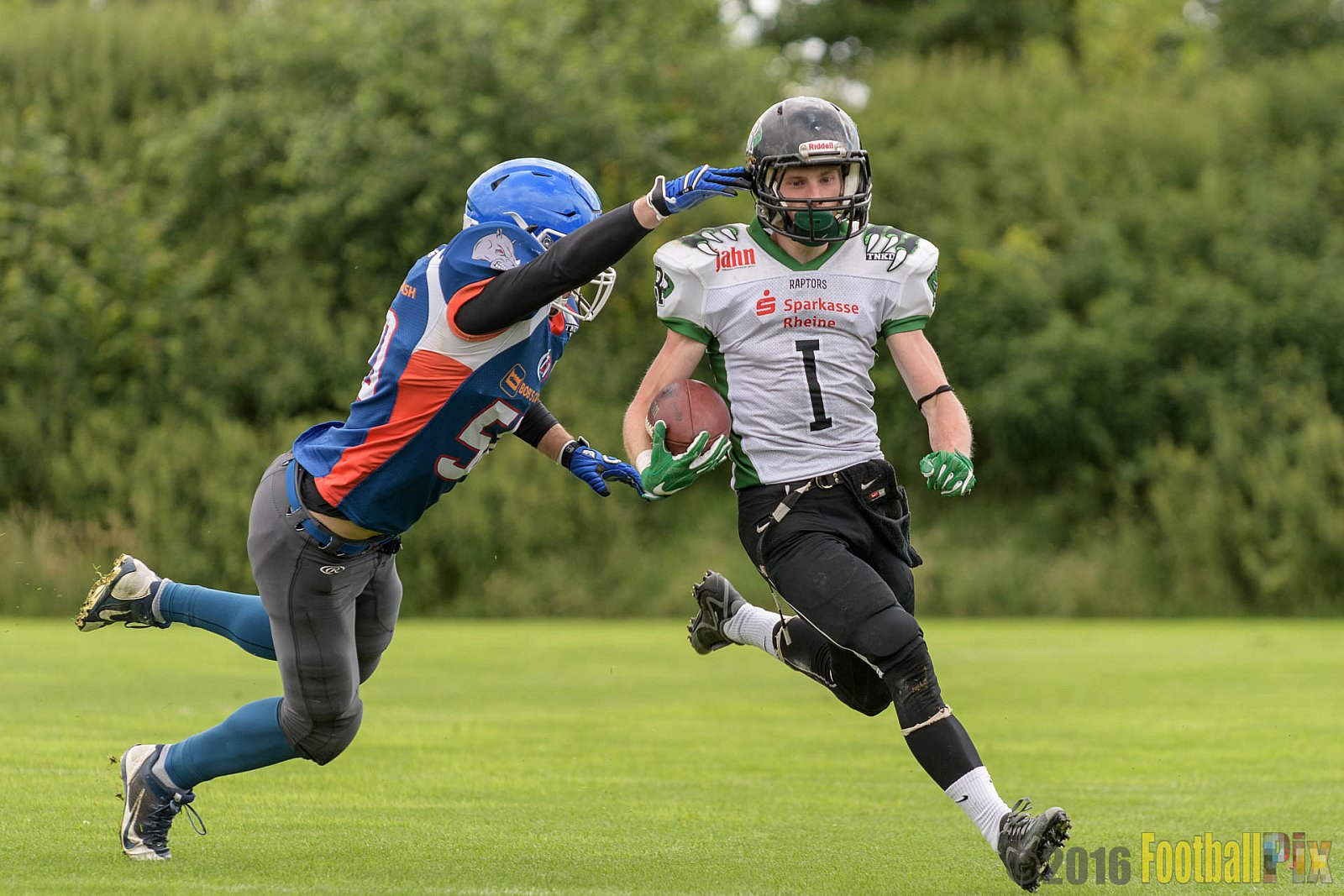 Bocholt Rhinos vs. Rheine Raptors - 02.07.2016 VL NRW: Bocholt Rhinos vs. Rheine Raptors (20:44)