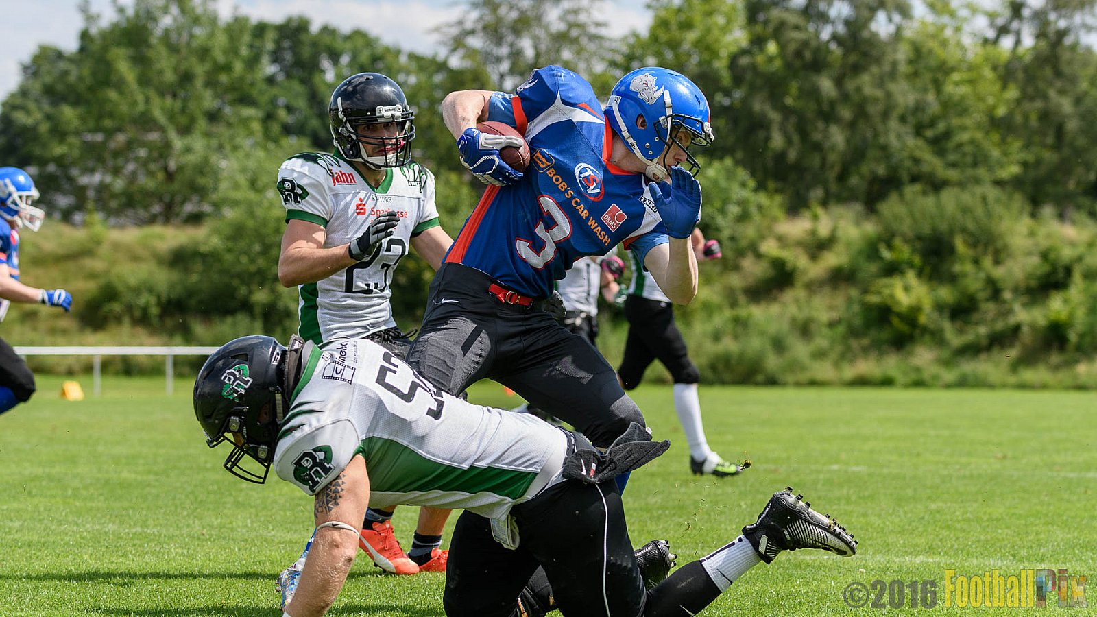 Bocholt Rhinos vs. Rheine Raptors - 02.07.2016 VL NRW: Bocholt Rhinos vs. Rheine Raptors (20:44)