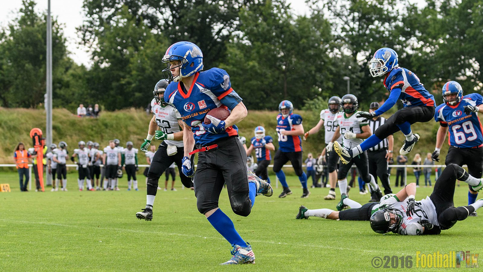 Bocholt Rhinos vs. Rheine Raptors - 02.07.2016 VL NRW: Bocholt Rhinos vs. Rheine Raptors (20:44)
