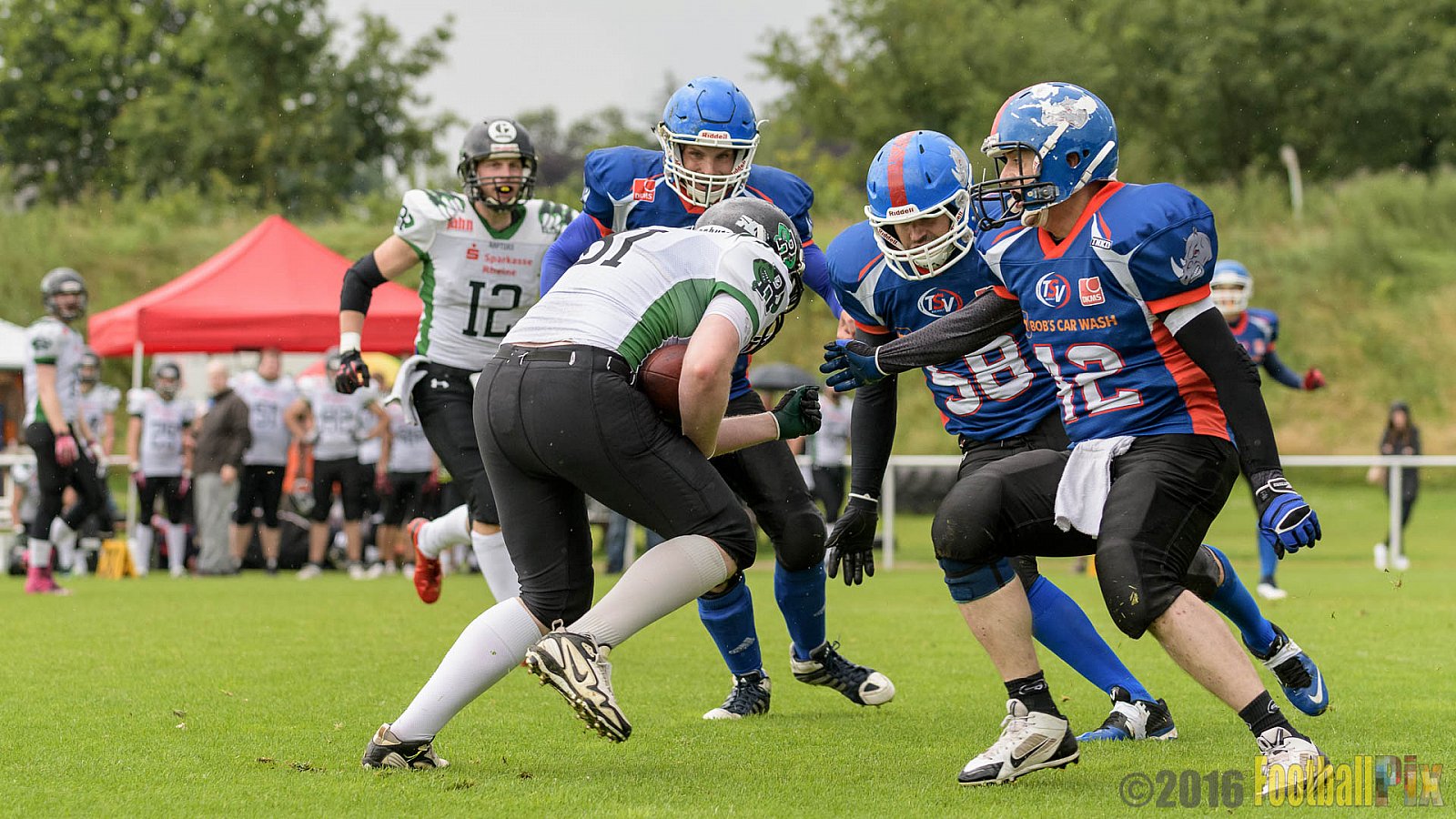 Bocholt Rhinos vs. Rheine Raptors - 02.07.2016 VL NRW: Bocholt Rhinos vs. Rheine Raptors (20:44)