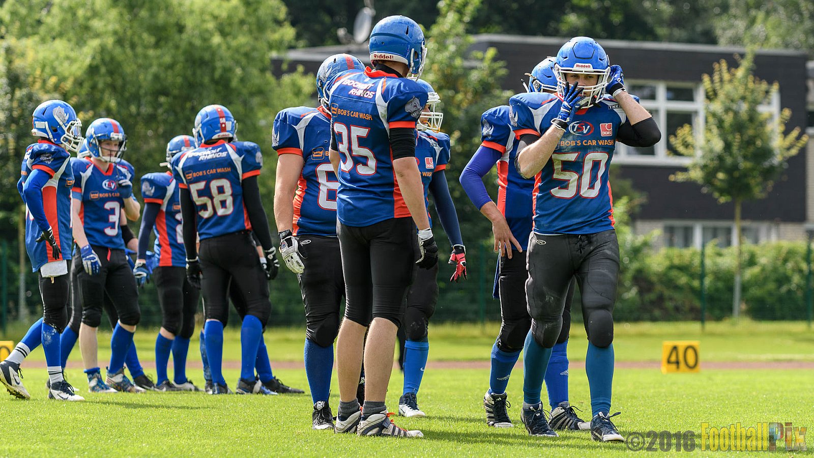 Bocholt Rhinos vs. Rheine Raptors - 02.07.2016 VL NRW: Bocholt Rhinos vs. Rheine Raptors (20:44)