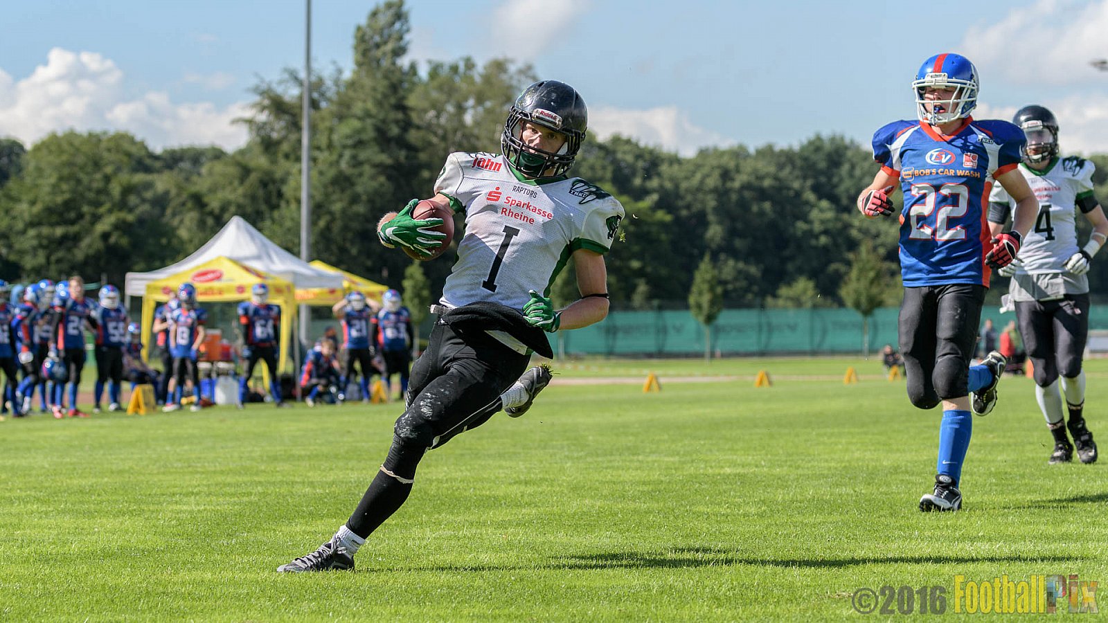 Bocholt Rhinos vs. Rheine Raptors - 02.07.2016 VL NRW: Bocholt Rhinos vs. Rheine Raptors (20:44)