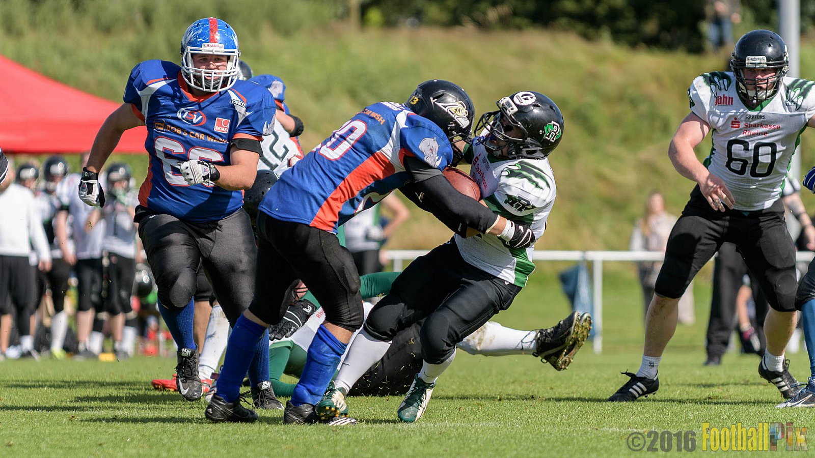 Bocholt Rhinos vs. Rheine Raptors - 02.07.2016 VL NRW: Bocholt Rhinos vs. Rheine Raptors (20:44)