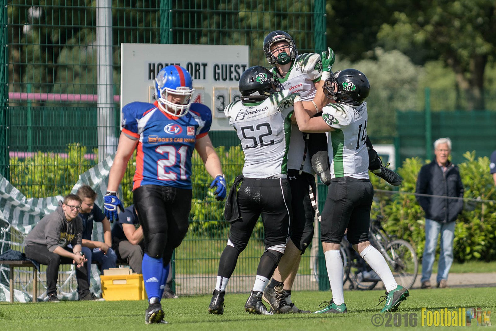 Bocholt Rhinos vs. Rheine Raptors - 02.07.2016 VL NRW: Bocholt Rhinos vs. Rheine Raptors (20:44)