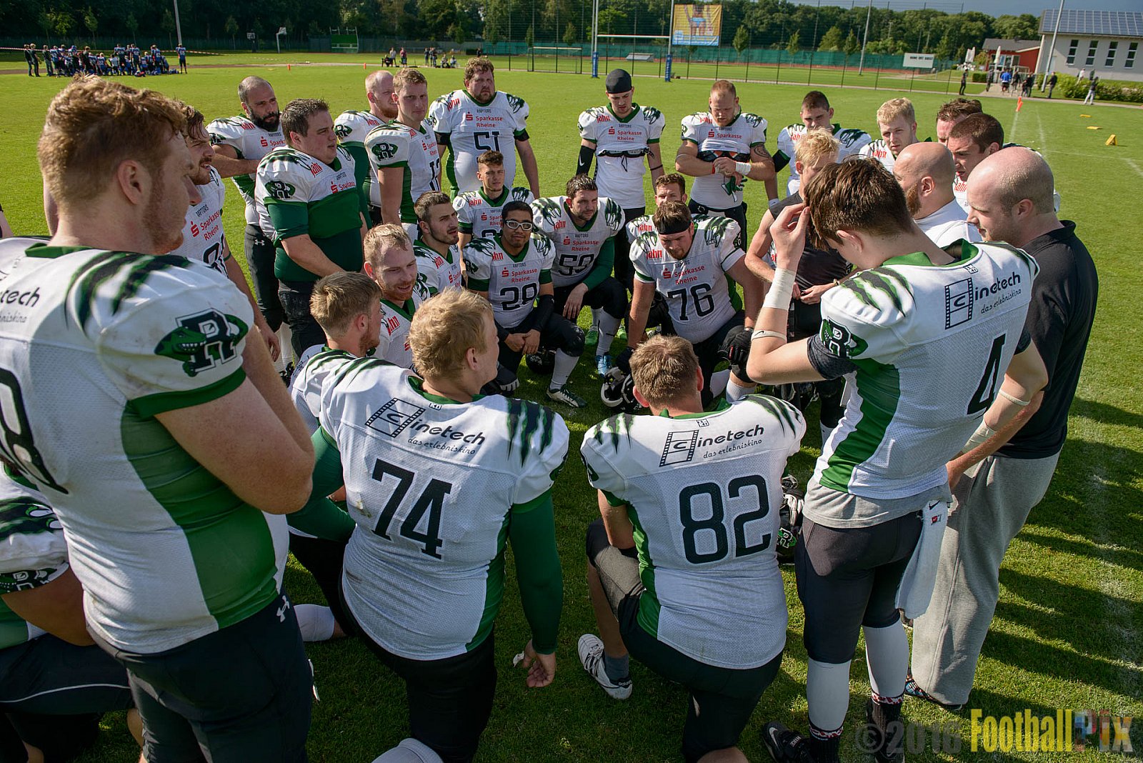 Bocholt Rhinos vs. Rheine Raptors - 02.07.2016 VL NRW: Bocholt Rhinos vs. Rheine Raptors (20:44)