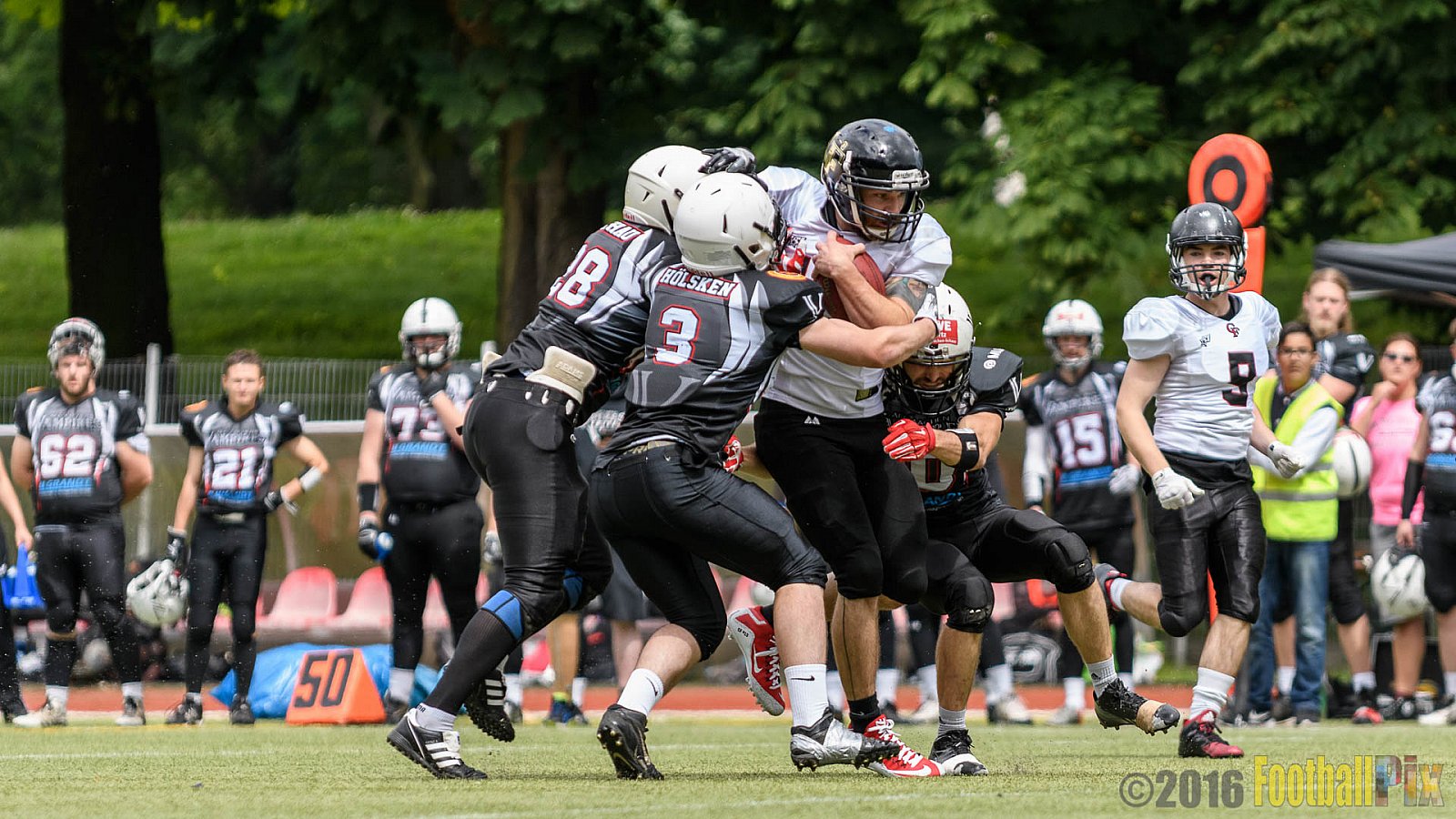 Cologne Falcons vs. Aachen Vampires - 03.07.2016 RL NRW: Cologne Falcons vs. Aachen Vampires (0:3)