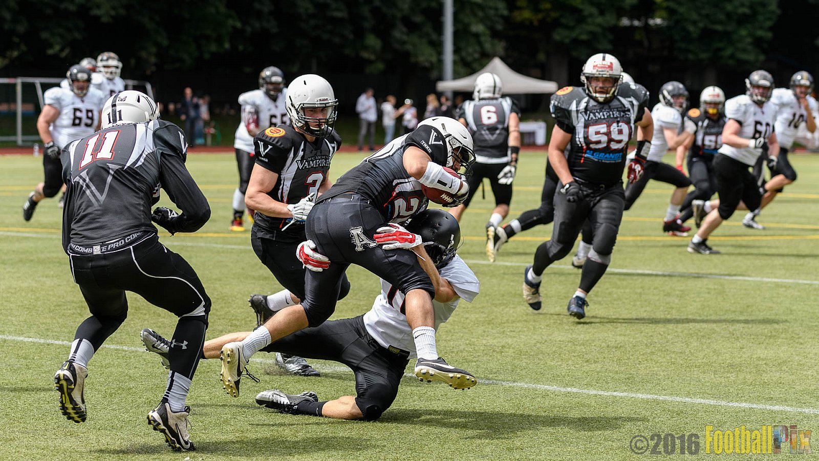 Cologne Falcons vs. Aachen Vampires - 03.07.2016 RL NRW: Cologne Falcons vs. Aachen Vampires (0:3)