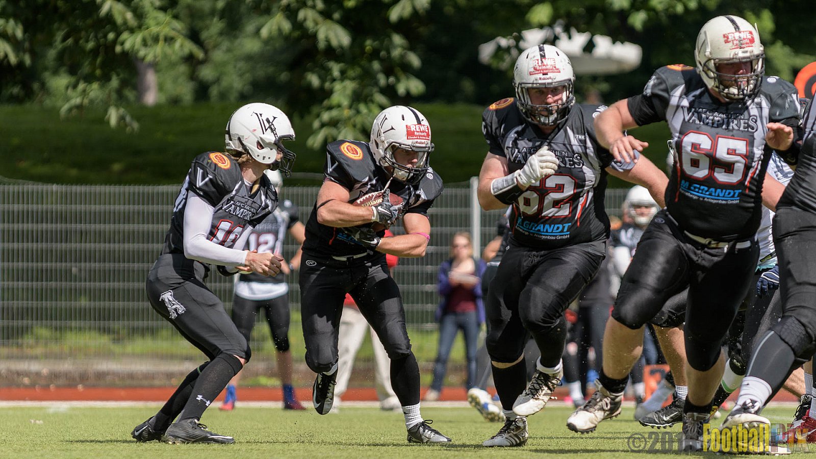 Cologne Falcons vs. Aachen Vampires - 03.07.2016 RL NRW: Cologne Falcons vs. Aachen Vampires (0:3)