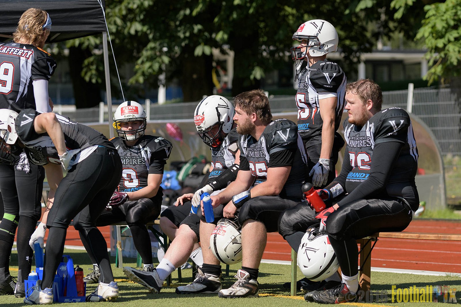 Cologne Falcons vs. Aachen Vampires - 03.07.2016 RL NRW: Cologne Falcons vs. Aachen Vampires (0:3)