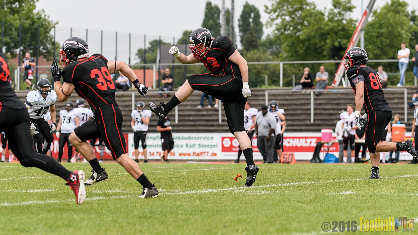 Düsseldorf Panther vs. Berlin Rebels - 16.07.2016 GFL Nord: Düsseldorf Panther vs. Berlin Rebels (14:36)