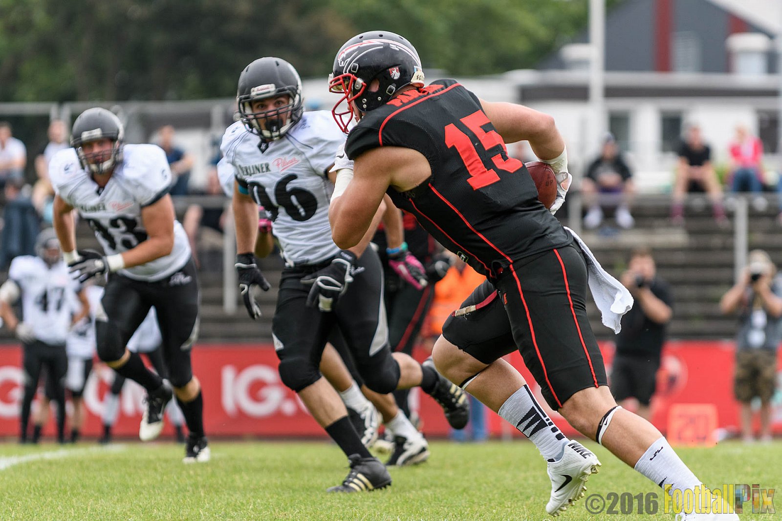 Düsseldorf Panther vs. Berlin Rebels - 16.07.2016 GFL Nord: Düsseldorf Panther vs. Berlin Rebels (14:36)