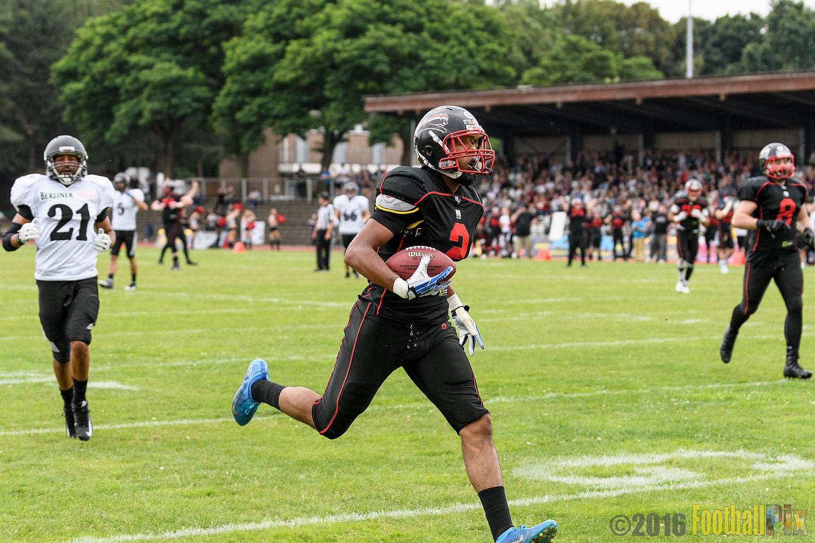 Düsseldorf Panther vs. Berlin Rebels - 16.07.2016 GFL Nord: Düsseldorf Panther vs. Berlin Rebels (14:36)