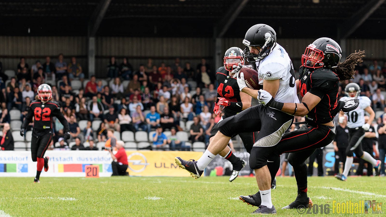 Düsseldorf Panther vs. Berlin Rebels - 16.07.2016 GFL Nord: Düsseldorf Panther vs. Berlin Rebels (14:36)
