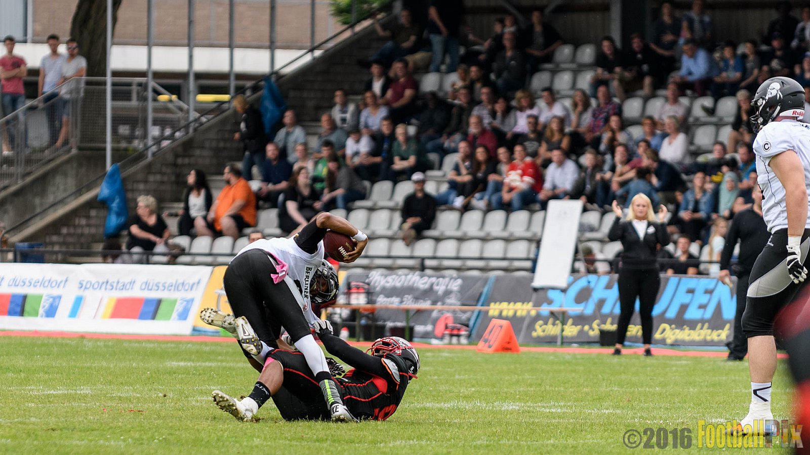 Düsseldorf Panther vs. Berlin Rebels - 16.07.2016 GFL Nord: Düsseldorf Panther vs. Berlin Rebels (14:36)