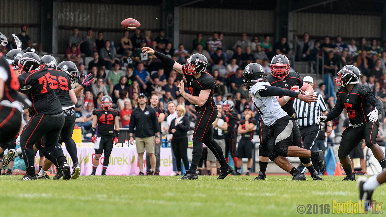 Düsseldorf Panther vs. Berlin Rebels - 16.07.2016 GFL Nord: Düsseldorf Panther vs. Berlin Rebels (14:36)