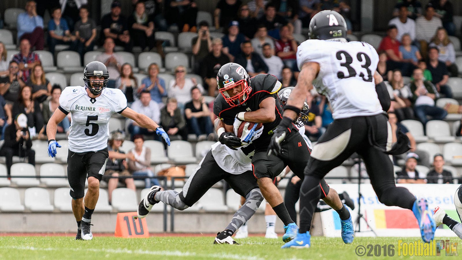 Düsseldorf Panther vs. Berlin Rebels - 16.07.2016 GFL Nord: Düsseldorf Panther vs. Berlin Rebels (14:36)