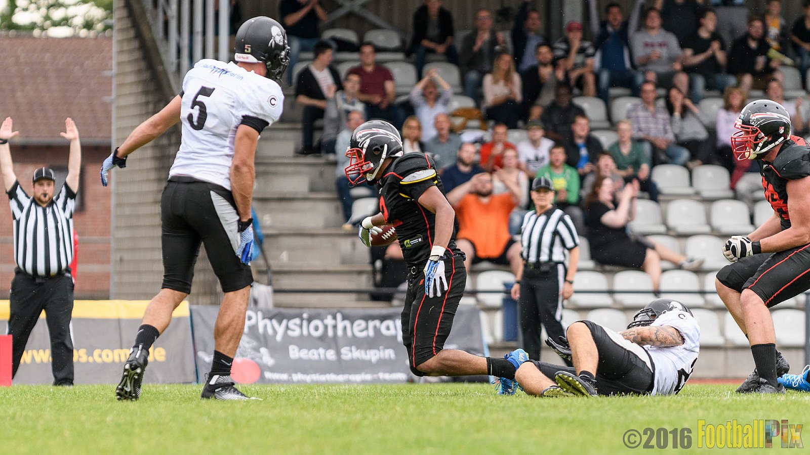 Düsseldorf Panther vs. Berlin Rebels - 16.07.2016 GFL Nord: Düsseldorf Panther vs. Berlin Rebels (14:36)