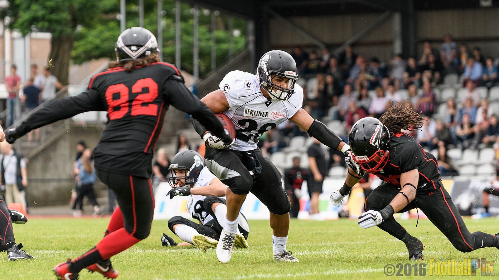 Düsseldorf Panther vs. Berlin Rebels - 16.07.2016 GFL Nord: Düsseldorf Panther vs. Berlin Rebels (14:36)