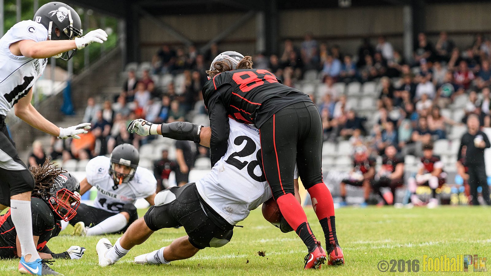 Düsseldorf Panther vs. Berlin Rebels - 16.07.2016 GFL Nord: Düsseldorf Panther vs. Berlin Rebels (14:36)