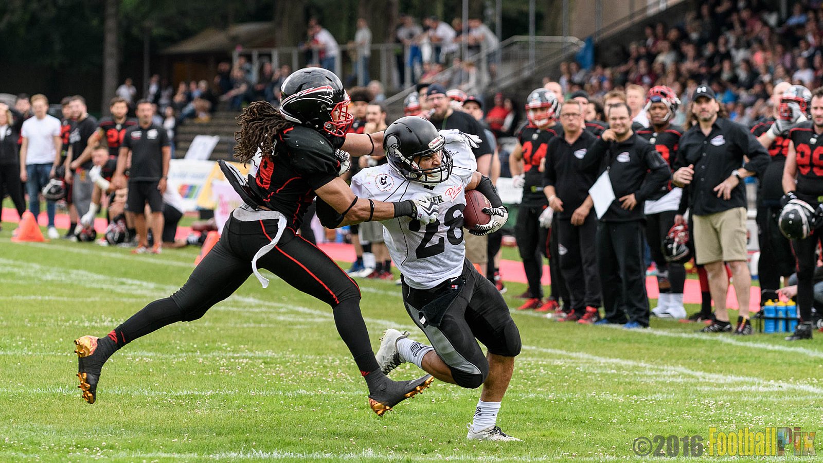 Düsseldorf Panther vs. Berlin Rebels - 16.07.2016 GFL Nord: Düsseldorf Panther vs. Berlin Rebels (14:36)
