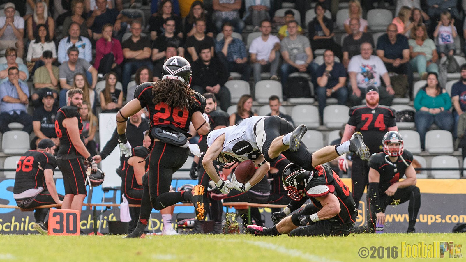 Düsseldorf Panther vs. Berlin Rebels - 16.07.2016 GFL Nord: Düsseldorf Panther vs. Berlin Rebels (14:36)