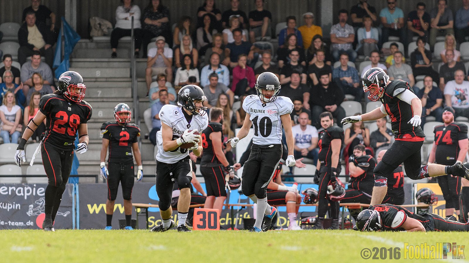 Düsseldorf Panther vs. Berlin Rebels - 16.07.2016 GFL Nord: Düsseldorf Panther vs. Berlin Rebels (14:36)