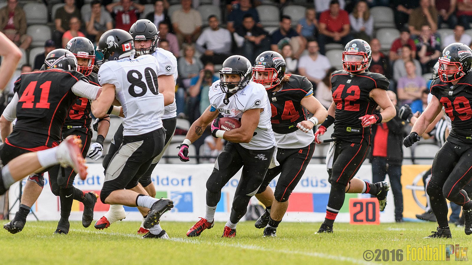 Düsseldorf Panther vs. Berlin Rebels - 16.07.2016 GFL Nord: Düsseldorf Panther vs. Berlin Rebels (14:36)