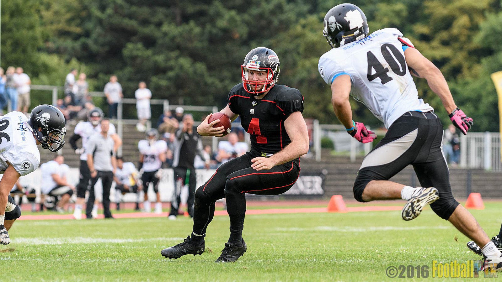 Düsseldorf Panther vs. Berlin Rebels - 16.07.2016 GFL Nord: Düsseldorf Panther vs. Berlin Rebels (14:36)
