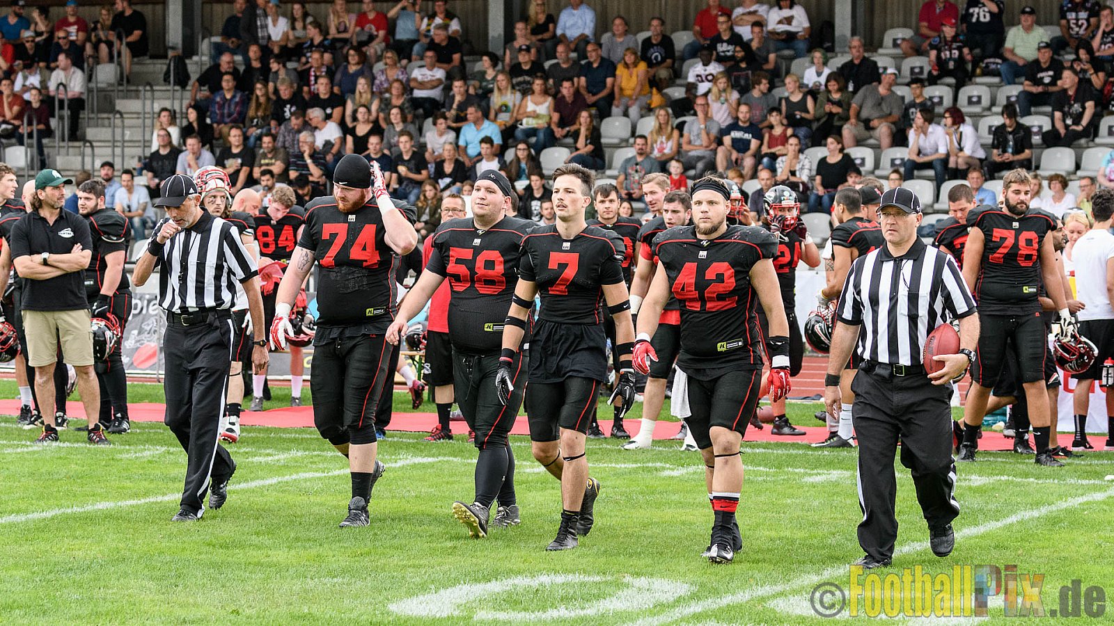 Düsseldorf Panther vs. Berlin Adler - 30.07.2016 GFL Nord: Düsseldorf Panther vs. Berlin Adler (39:41)