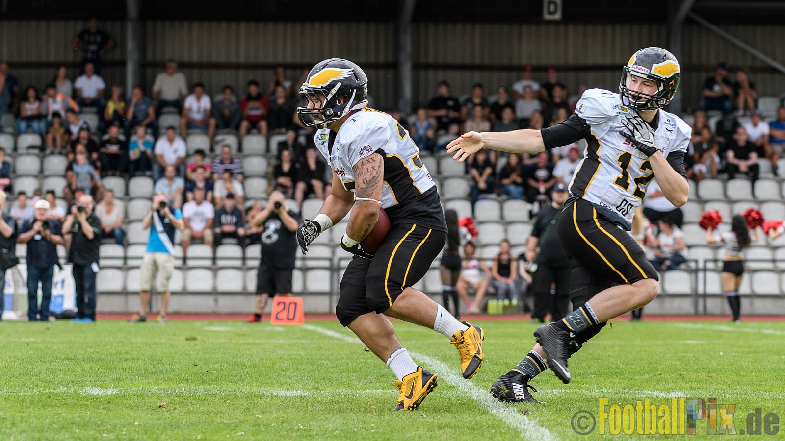 Düsseldorf Panther vs. Berlin Adler - 30.07.2016 GFL Nord: Düsseldorf Panther vs. Berlin Adler (39:41)