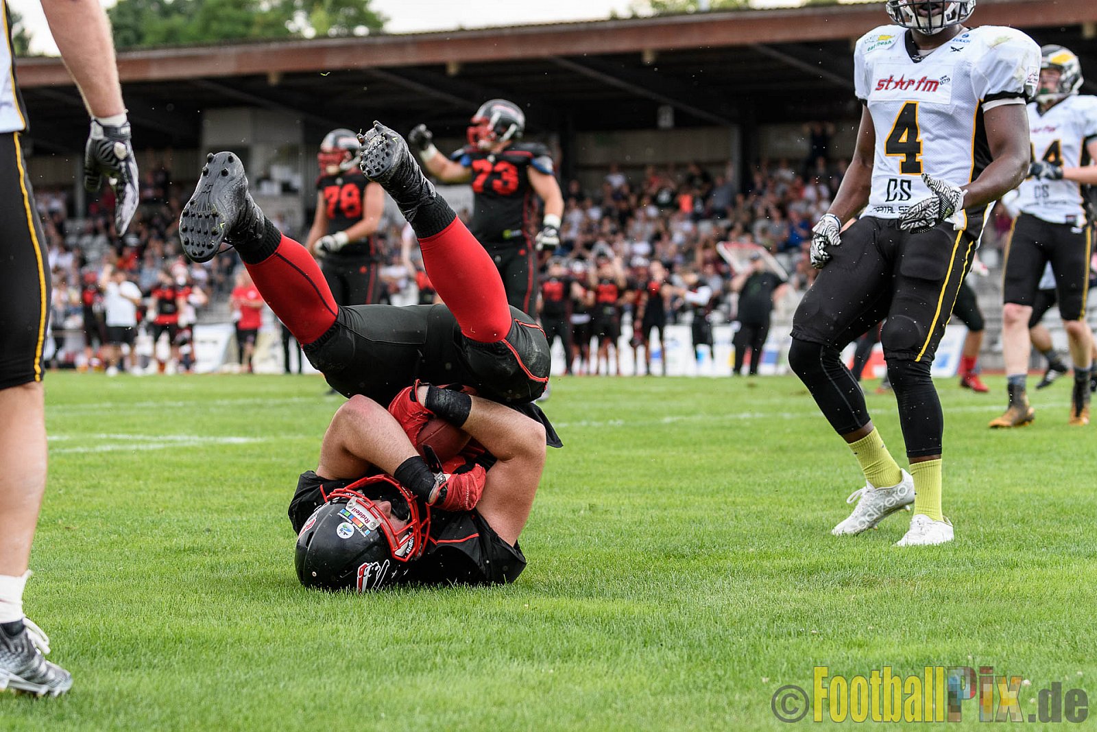 Düsseldorf Panther vs. Berlin Adler - 30.07.2016 GFL Nord: Düsseldorf Panther vs. Berlin Adler (39:41)