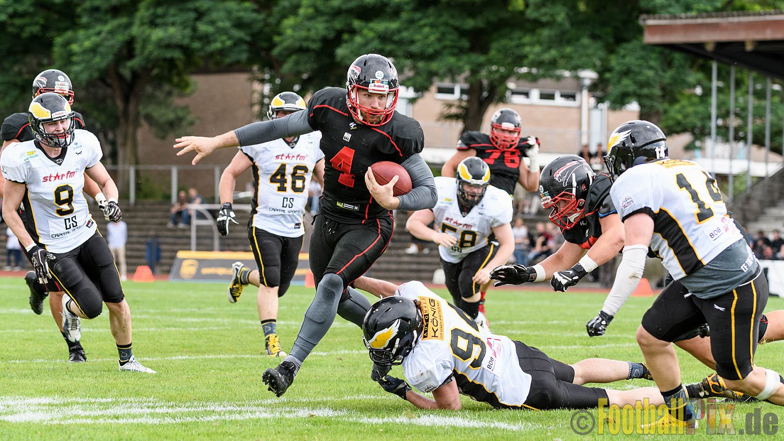 Düsseldorf Panther vs. Berlin Adler - 30.07.2016 GFL Nord: Düsseldorf Panther vs. Berlin Adler (39:41)