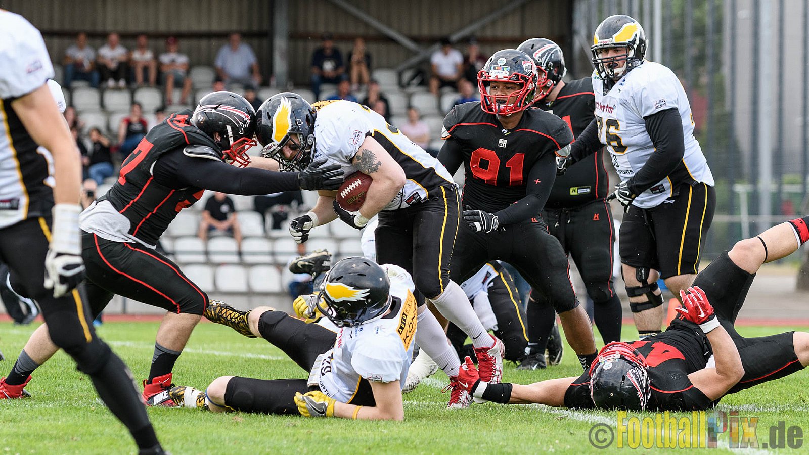 Düsseldorf Panther vs. Berlin Adler - 30.07.2016 GFL Nord: Düsseldorf Panther vs. Berlin Adler (39:41)