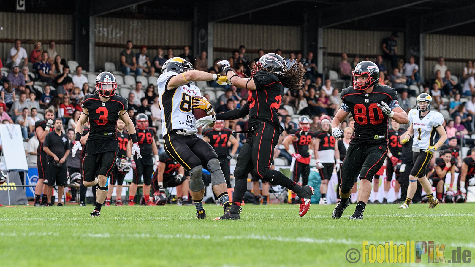 Düsseldorf Panther vs. Berlin Adler - 30.07.2016 GFL Nord: Düsseldorf Panther vs. Berlin Adler (39:41)