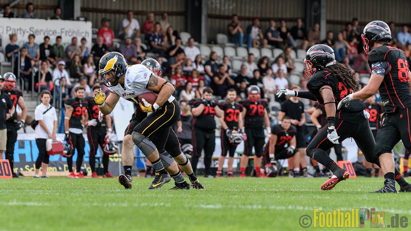 Düsseldorf Panther vs. Berlin Adler - 30.07.2016 GFL Nord: Düsseldorf Panther vs. Berlin Adler (39:41)