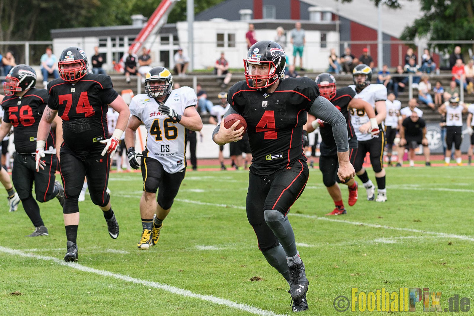 Düsseldorf Panther vs. Berlin Adler - 30.07.2016 GFL Nord: Düsseldorf Panther vs. Berlin Adler (39:41)