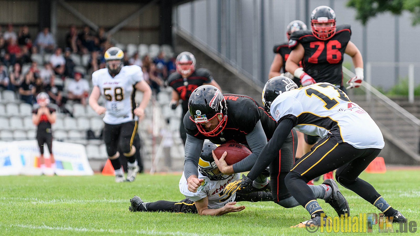 Düsseldorf Panther vs. Berlin Adler - 30.07.2016 GFL Nord: Düsseldorf Panther vs. Berlin Adler (39:41)