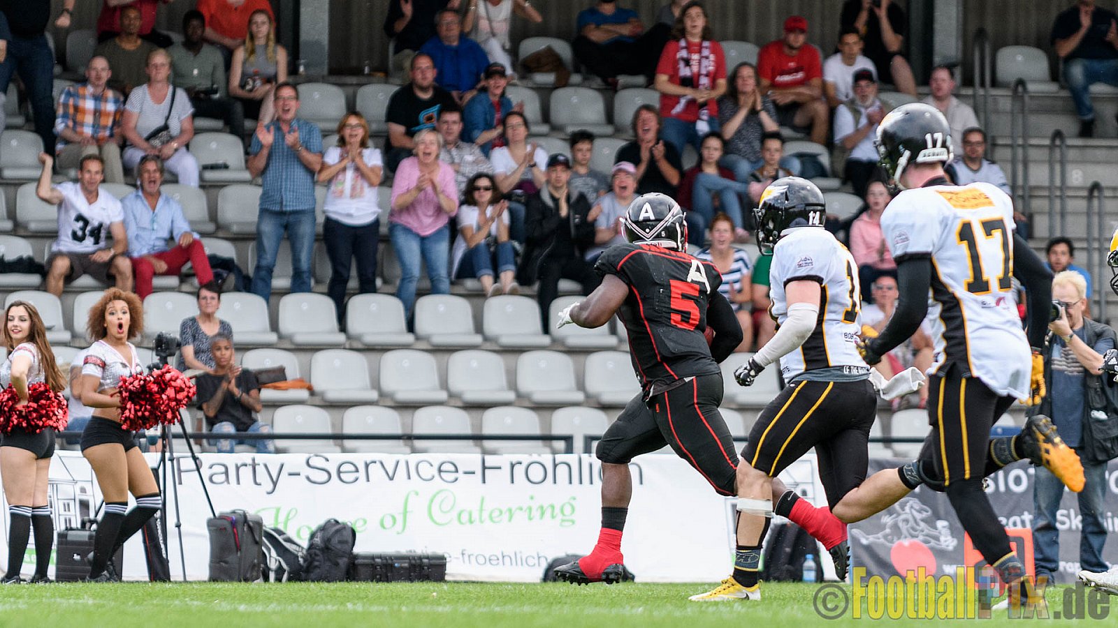 Düsseldorf Panther vs. Berlin Adler - 30.07.2016 GFL Nord: Düsseldorf Panther vs. Berlin Adler (39:41)