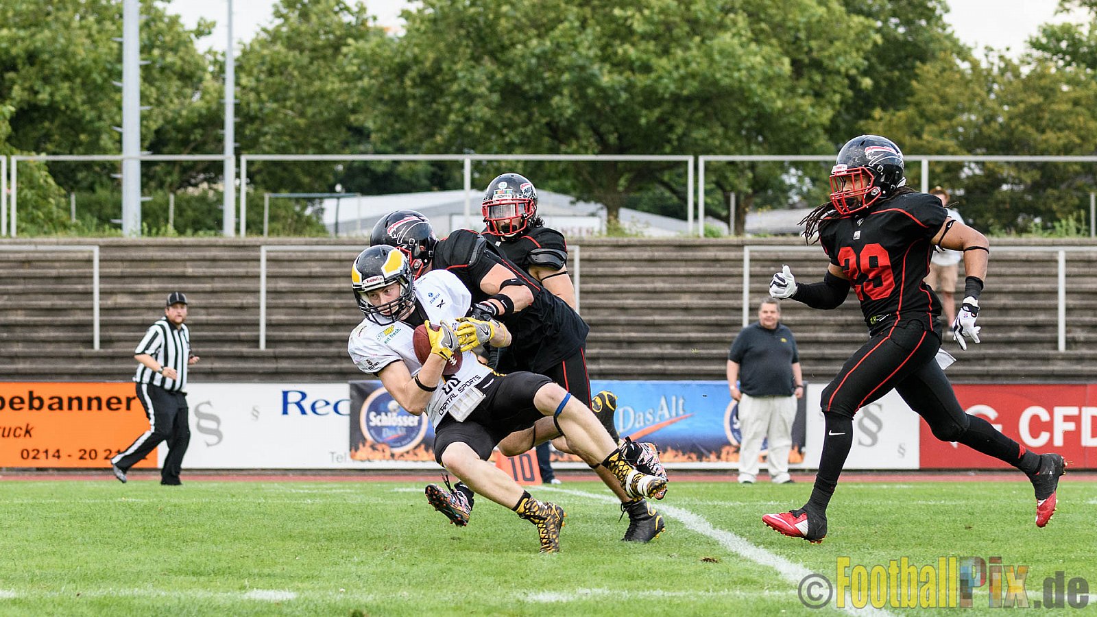 Düsseldorf Panther vs. Berlin Adler - 30.07.2016 GFL Nord: Düsseldorf Panther vs. Berlin Adler (39:41)
