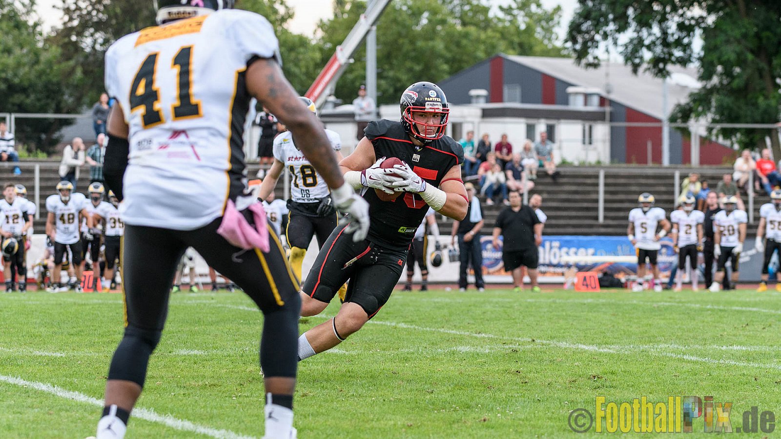 Düsseldorf Panther vs. Berlin Adler - 30.07.2016 GFL Nord: Düsseldorf Panther vs. Berlin Adler (39:41)