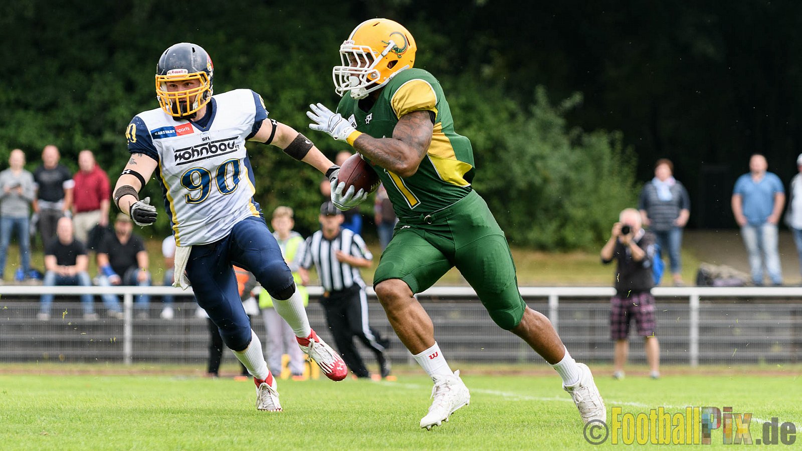 Cologne Crocodiles vs. Essen Assindia Cardinals - 31.07.2016 GFL2: Cologne Crocodiles vs. Essen Assindia Cardinals (43:7)