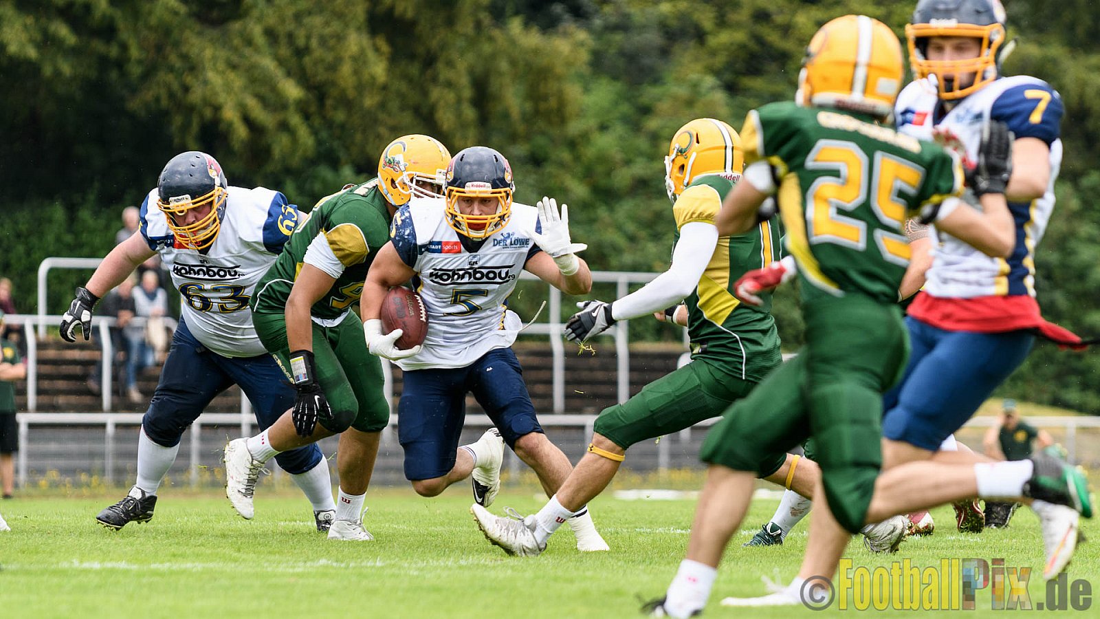 Cologne Crocodiles vs. Essen Assindia Cardinals - 31.07.2016 GFL2: Cologne Crocodiles vs. Essen Assindia Cardinals (43:7)