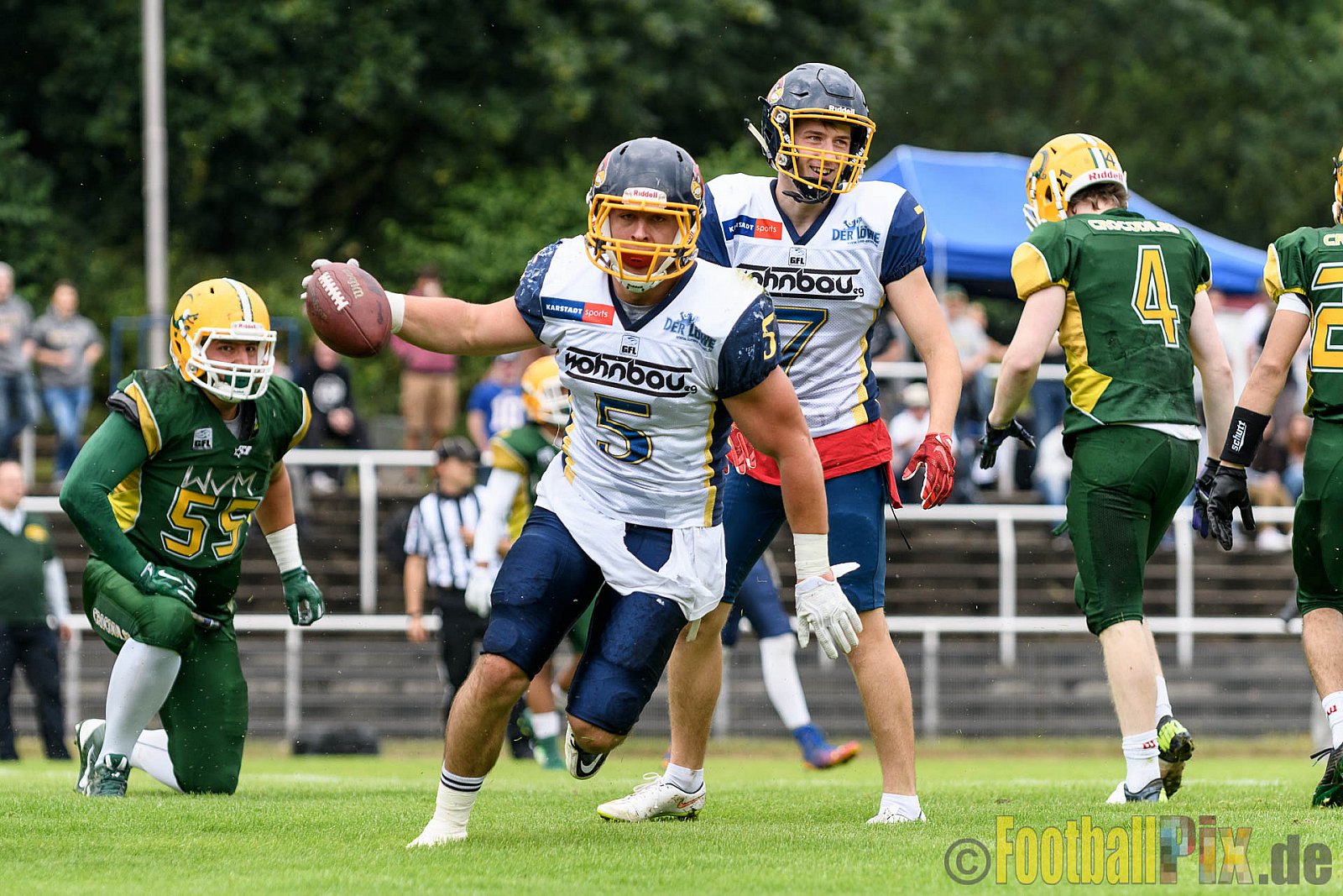 Cologne Crocodiles vs. Essen Assindia Cardinals - 31.07.2016 GFL2: Cologne Crocodiles vs. Essen Assindia Cardinals (43:7)