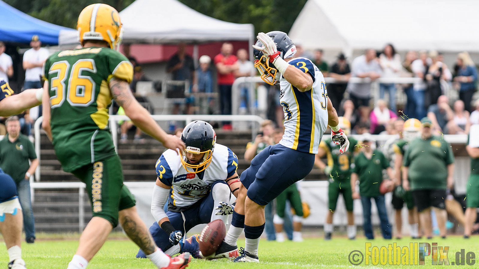 Cologne Crocodiles vs. Essen Assindia Cardinals - 31.07.2016 GFL2: Cologne Crocodiles vs. Essen Assindia Cardinals (43:7)