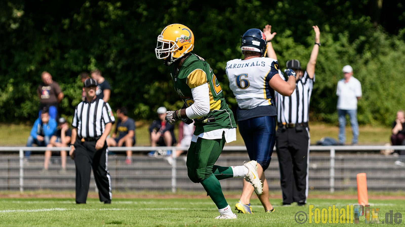 Cologne Crocodiles vs. Essen Assindia Cardinals - 31.07.2016 GFL2: Cologne Crocodiles vs. Essen Assindia Cardinals (43:7)