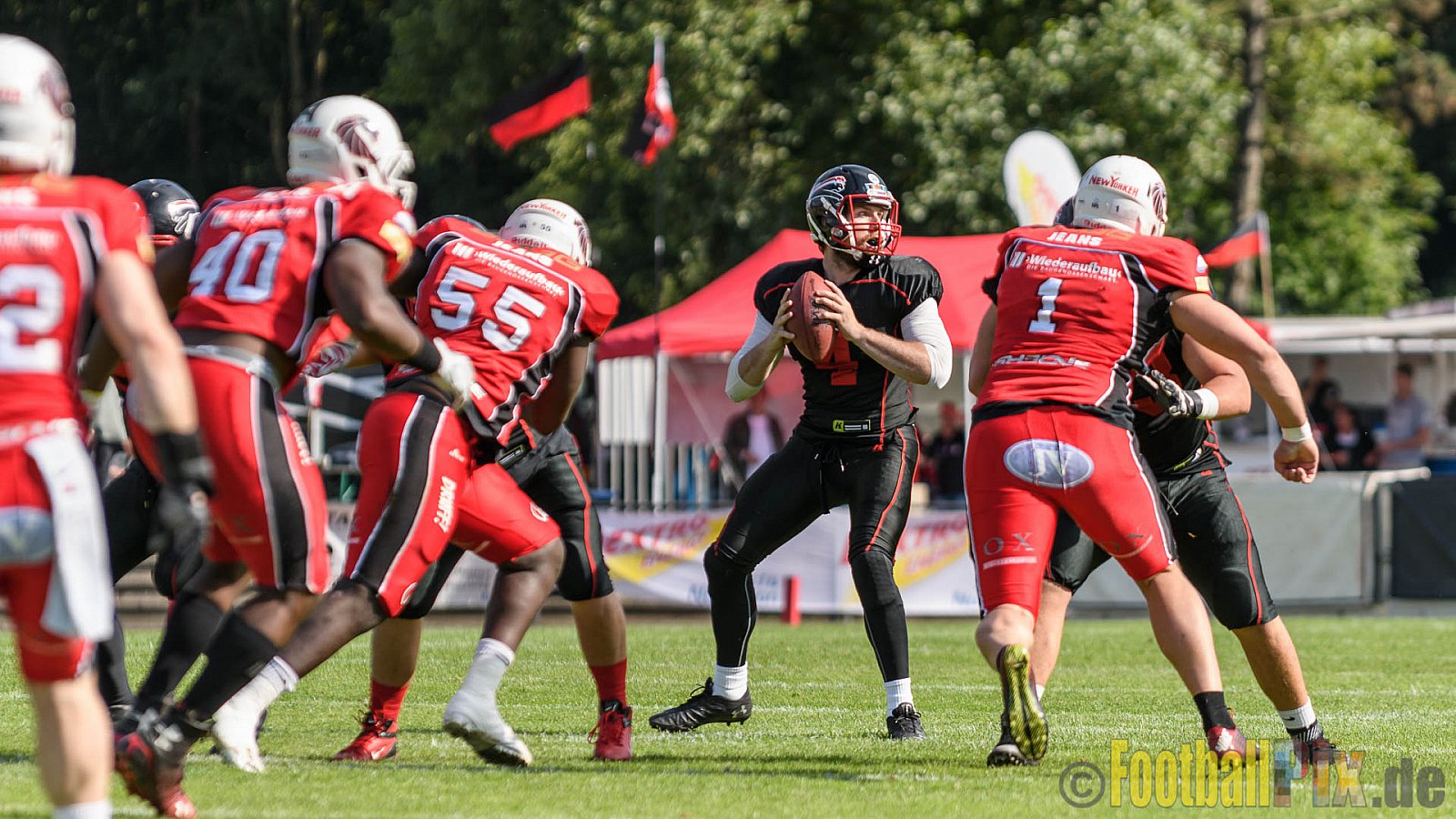 Düsseldorf Panther vs. New Yorker Lions - 06.08.2016 GFL Nord: Düsseldorf Panther vs. New Yorker Lions (10:49)
