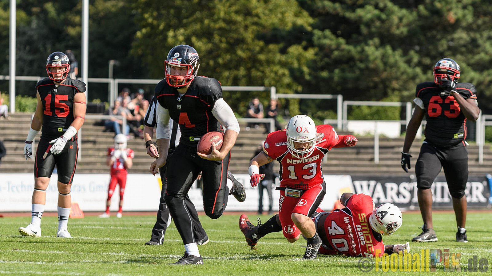Düsseldorf Panther vs. New Yorker Lions - 06.08.2016 GFL Nord: Düsseldorf Panther vs. New Yorker Lions (10:49)