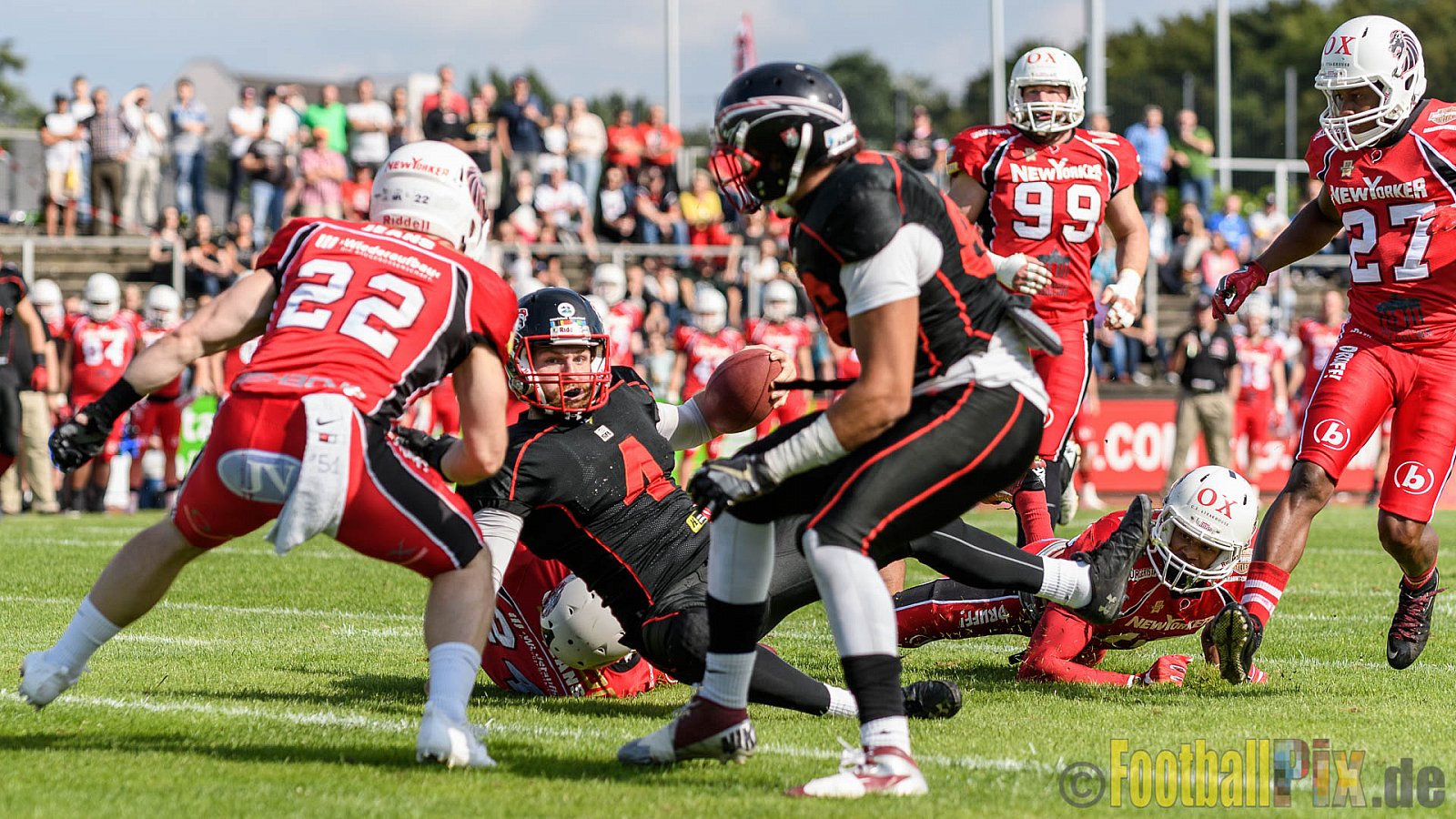 Düsseldorf Panther vs. New Yorker Lions - 06.08.2016 GFL Nord: Düsseldorf Panther vs. New Yorker Lions (10:49)