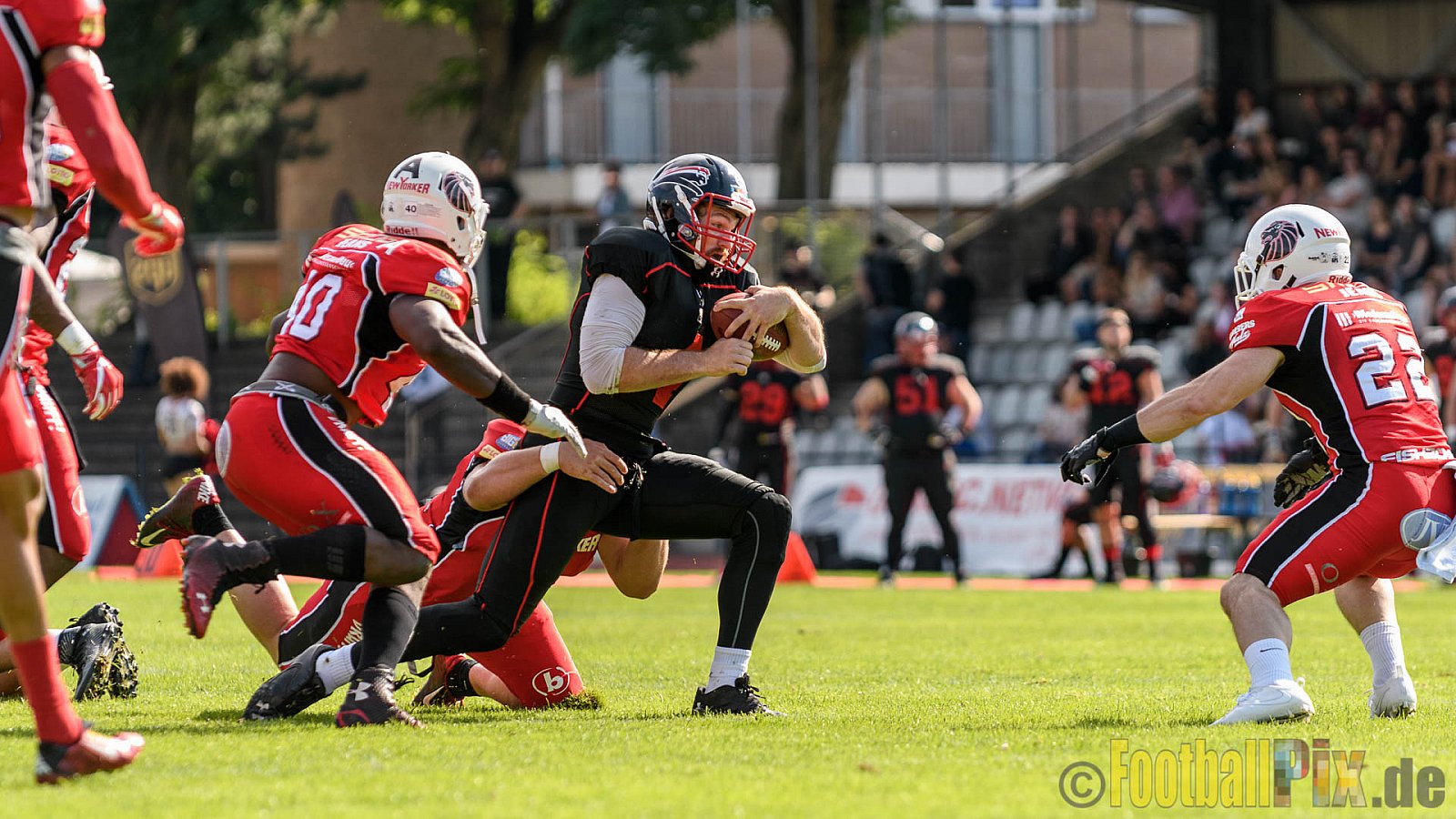 Düsseldorf Panther vs. New Yorker Lions - 06.08.2016 GFL Nord: Düsseldorf Panther vs. New Yorker Lions (10:49)